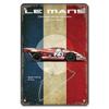 Vintage Metal Tin Signs Racing Car Plaque Decor F1 Racetrack Metal Poster Wall Art for Garage