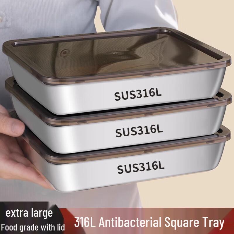 Camellia 316 Stainless Steel Fresh-keeping Container