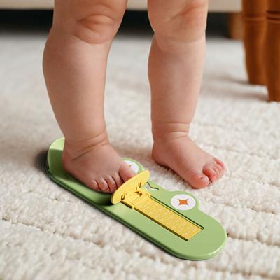 Kinderfußmessgerät Cartoon Frosch Kleinkind Jungen Mädchen Fußlänge