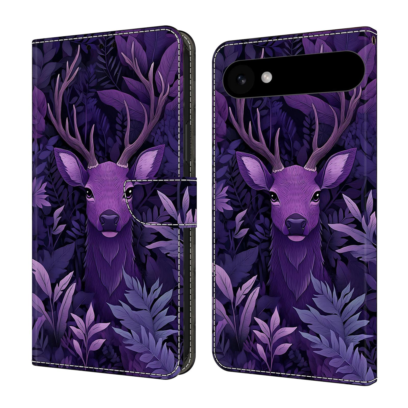 

For iPhone Air Case Foldable Stand Wallet Pattern Printing PU Leather Flip Phone Cover