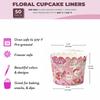 Muffin Cup Cake Cups Temperature-Resistant Oven Baking Non-Stick Paper Steaming Household Medium Paper Saucer Medium Mechanism Cups 50 Pcs