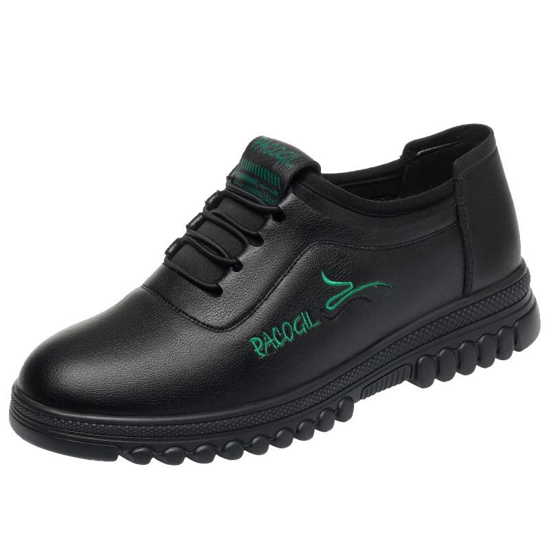 Spring Autumn Women Anti-slip Soft Bottom Comfort Fashion Oxford Single Shoes Casual Flat Lightweight Soft Leather Sneakers