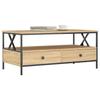 VidaXL Coffee Table Sonoma Oak 100x51x45 Cm Engineered Wood 835300