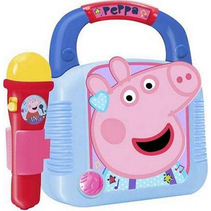 Peppa Pig Jouet Musical 22 X 23 X 7 Cm Mp3 Microphone