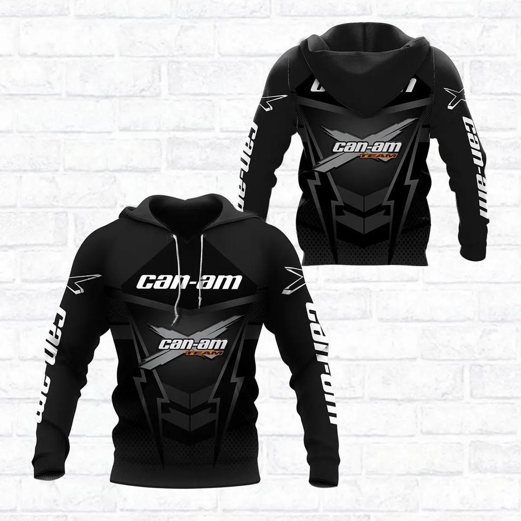 Brp Can-am 3D Print Pullover Newest Off-road Racing Car Unique Men/Women Cozy Harajuku Casual Streetwear Hoodies Sweatshirt Tops