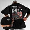 2025 Summer Rapper Kidd Keo Bando Boyz Tour Merch Tshirt Mens Fashion Hiphop Tshirt Casual Cotton Loose Oneck Tshirt