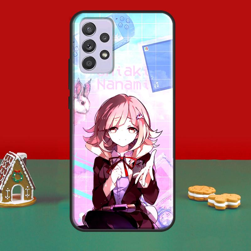 Chiaki Nanami Danganronpa Anime Case For Samsung A52S A12 A32 A42 A52 A72 A51 A71 A31 A11 A40 A50 A70 A21S Phone Cover