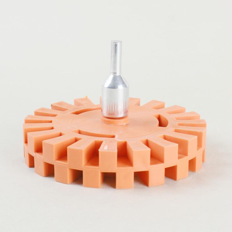 Pneumatic Adhesive Removal & Polishing Wheel Set for Car Decals