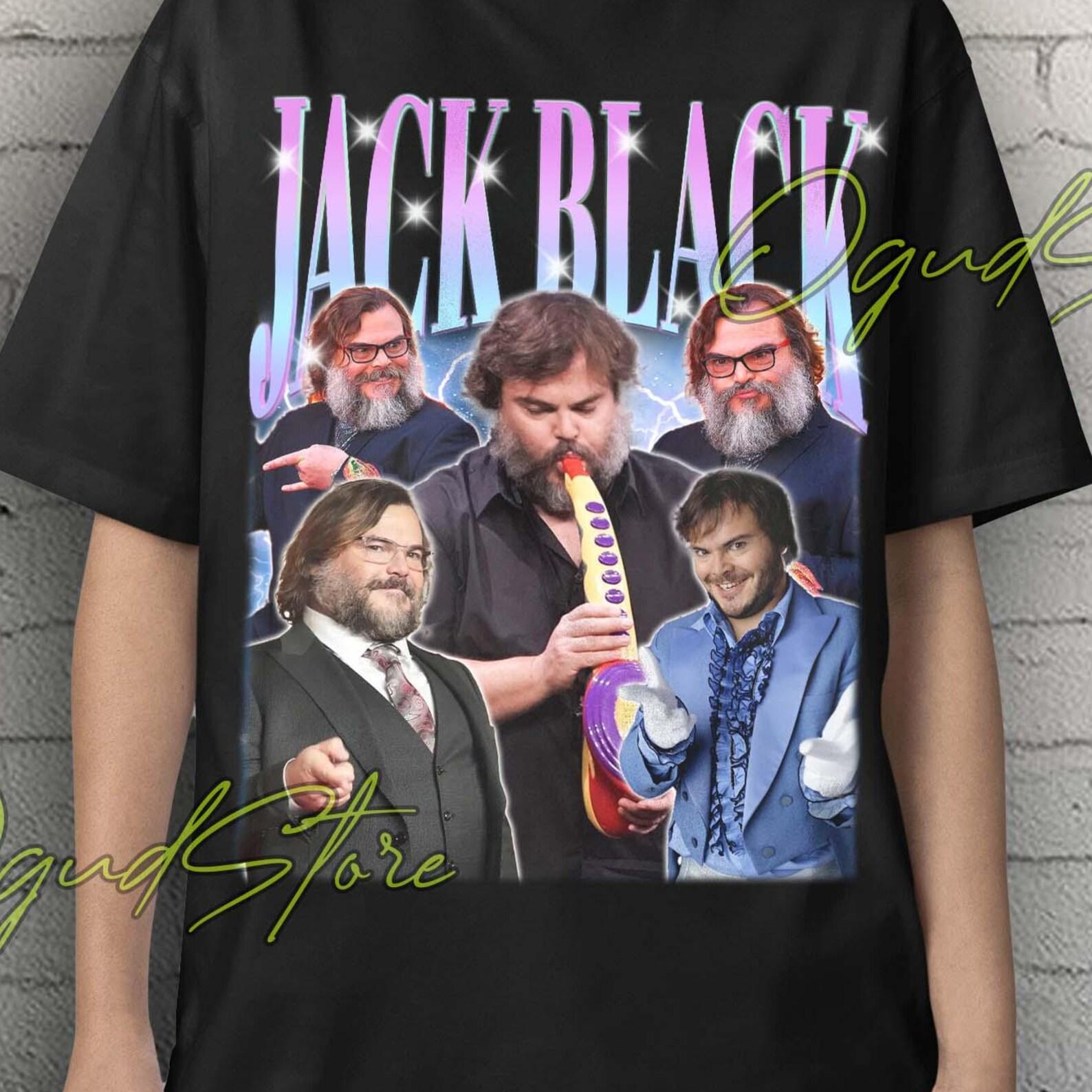 Jack Black Meme Shirt: 80s Movie Funny Tee S