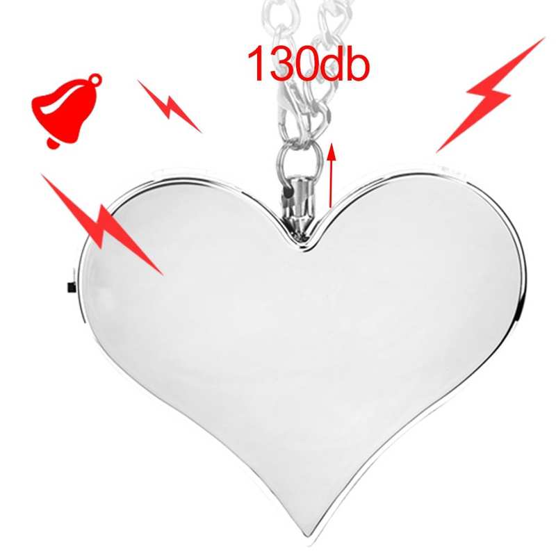 Portable Emergency Security Alarms Self-Defense 130dB Loud Sound Safety Key Chain Security Alert for Woman Kids Elderly
