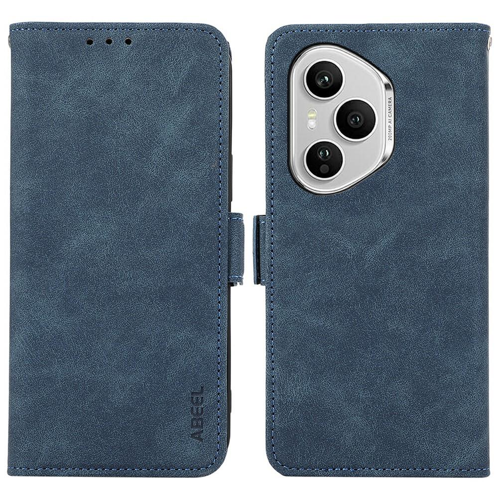 ABEEL For Honor 400 Pro 5G (Global) Case PU Leather Folio Stand View RFID Blocking Phone Cover