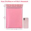 20Pcs Pink Green Blue Poly Bubble Mailers Padded Envelopes Self Seal Padded Envelopes Gift Bags Black Packaging Envelope