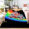 Gums Bunte Freunde Teppich für Innen- und Außenbereiche, Teppiche für Küchen, Häuser, Büros, Wohnzimmer, Heimdekoration, Weihnachtsgeschenk