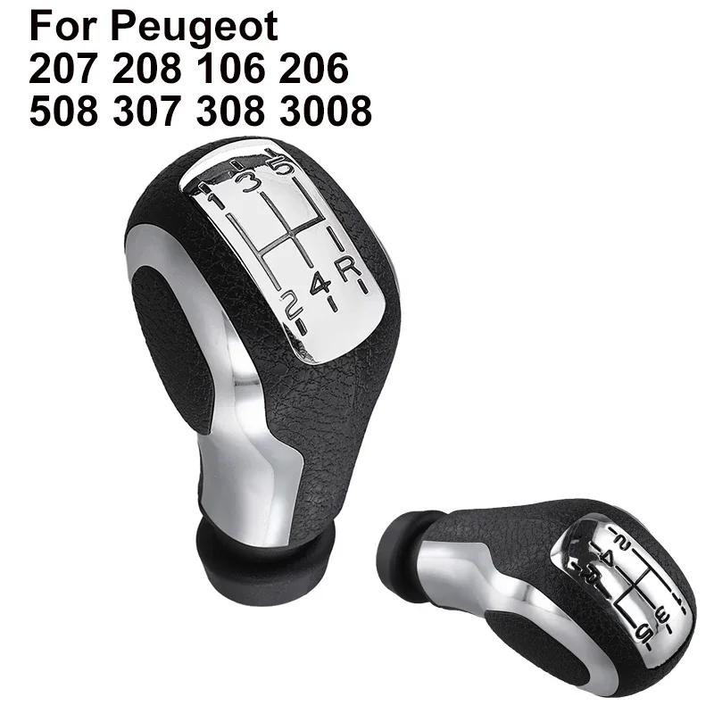 

Manual 5 Speed Shift Knob Gear Shift Knob For Peugeot 207 208 106 206 508 307 308 3008 For C5 Shift Lever Head Ball Transmission China Mainland