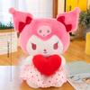 (Authorized) 1Pc Sanrio Kawaii Hello Kitty Kulomi Melody Plush Doll Room Decoration Perfect For Birthday And Holiday Gifts Pa