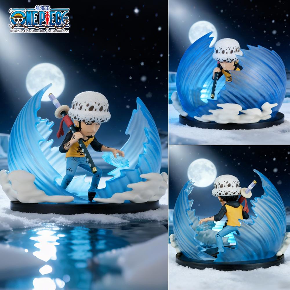 1pc Official One Piece Trafalgar Law Battle Figure - Ope Ope no Mi Ability, Decorative Ornament, Essential Holiday Gift.