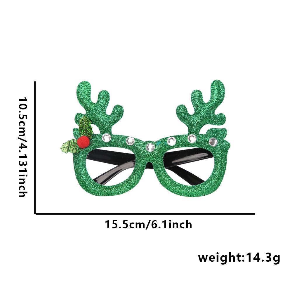 Christmas Party Eyeglass Frames: Santa, Snowman & Antler Designs for Kids