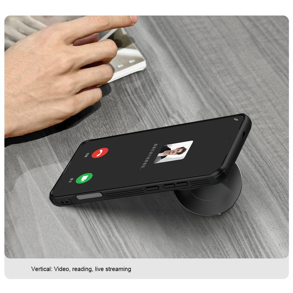 Pro Vivo X200 Ultra Pouzdro na telefon Nillkin CamShield Prop Magnetická Průhledná Verze Tvrdý PC+TPU Skořepina Nárazuvzdorný Zadní Kryt