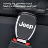 Portabicchieri Clip Estensore Fibbia di Sicurezza per Cintura di Sicurezza Auto in Metallo Per Jeep Wrangler JL JK Renegade Grand Cherokee Patriot Willys Liber