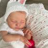20 pollici come reale 50 CM morbida pelle in silicone 3D con vene visibili addormentato Reborn Baby Doll giocattolo per ragazza panno corpo Kid Art
