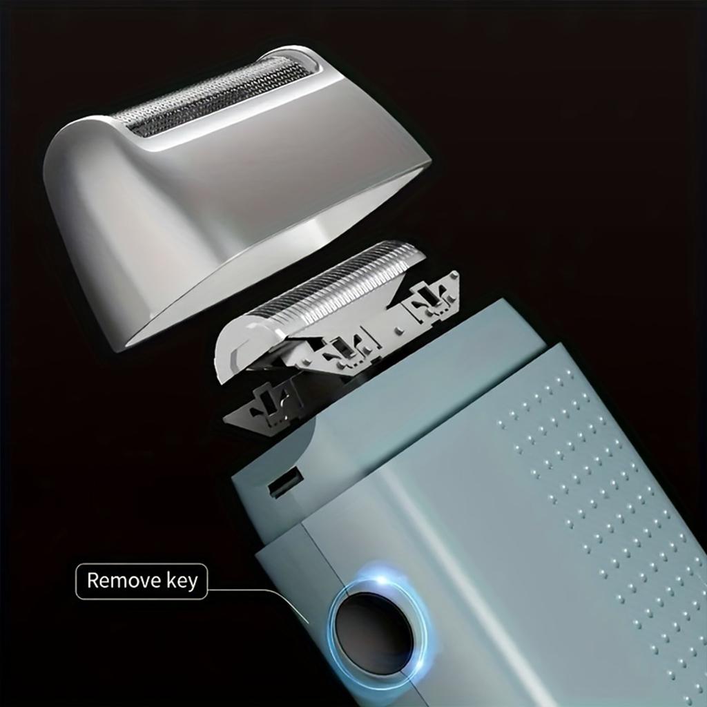 1PC Men's special rechargeable electric shaver and bald trimmer-smooth and precise beard trimming, men's gifts,