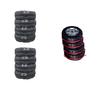 4pcs Car Spare Tire Cover Case Polyester Auto Wheel Tires Storage Bags Vehicle Accessories Dust\-proof Styling