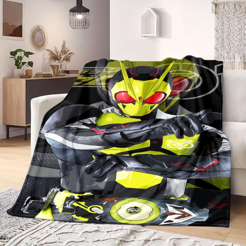 Kamen Rider Hero Flannel Blanket Warm,Comfortable,Suitable for Bedrooms,Sofas,Beds,Chairs,Picnics,Travel