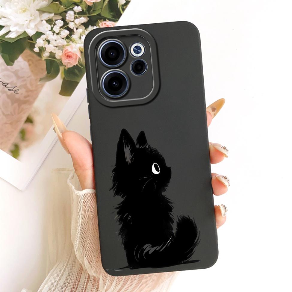 For Oppo CPH2801 Phone Case For Oppo Reno 15F Casing Silicone Luxury Fashion Flowers Kawaii Cute Painted Cover For Oppo Reno15 F