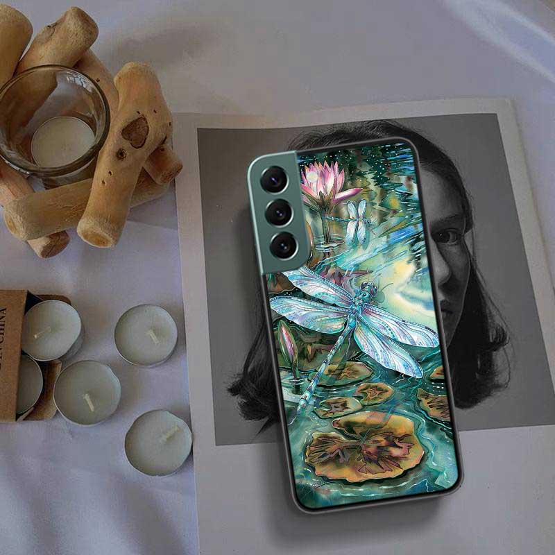 

Dragonfly Phone Case For Galaxy A55 A35 A25 A15 A03S A04S A05S Samsung A20E A30 A40 A50 A70 A71 A51 A41 A31 A10S A21S Cover Capa Samsung A04S