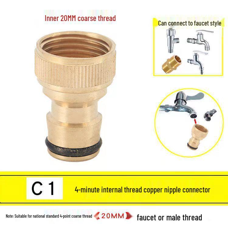 

Адаптер для шланга автомойки быстрого подключения и пистолет-распылитель