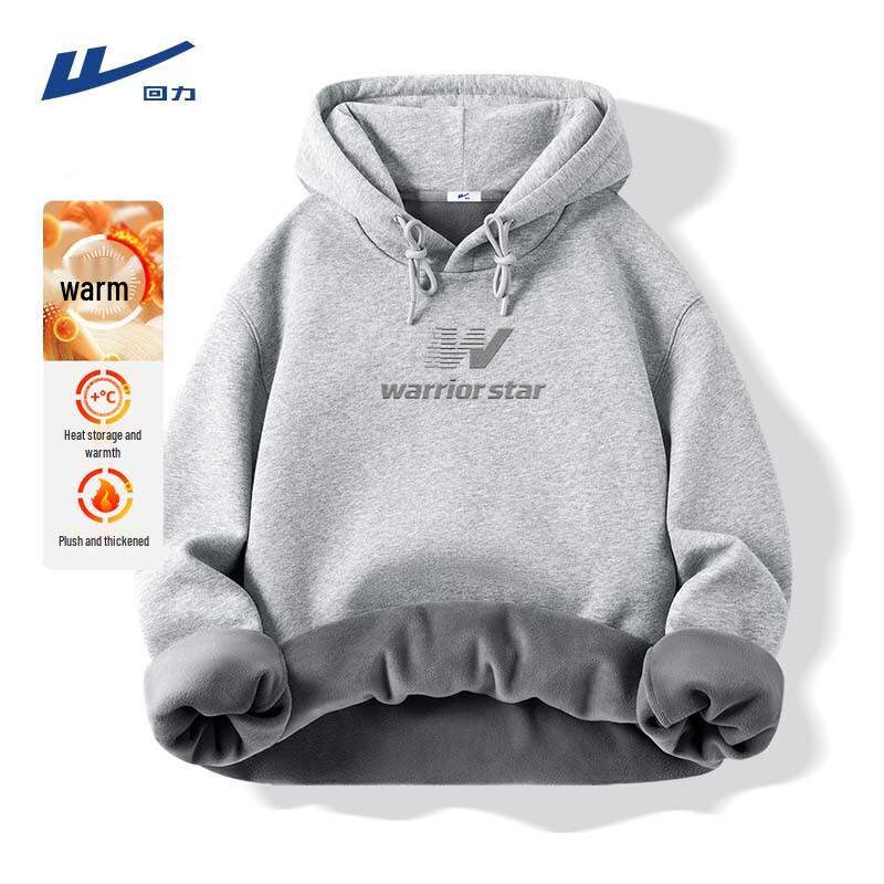Warrior Men s Fleece-Lined Hooded Sweatshirt M