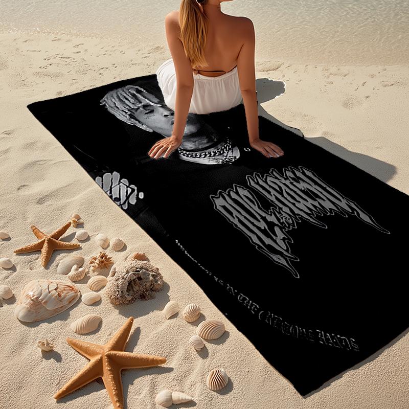 XXXtentacion Fashion Beach Towel: Ideal for Summer Adventures Soft, absorbent and quick drying suitable for swimming and bathing