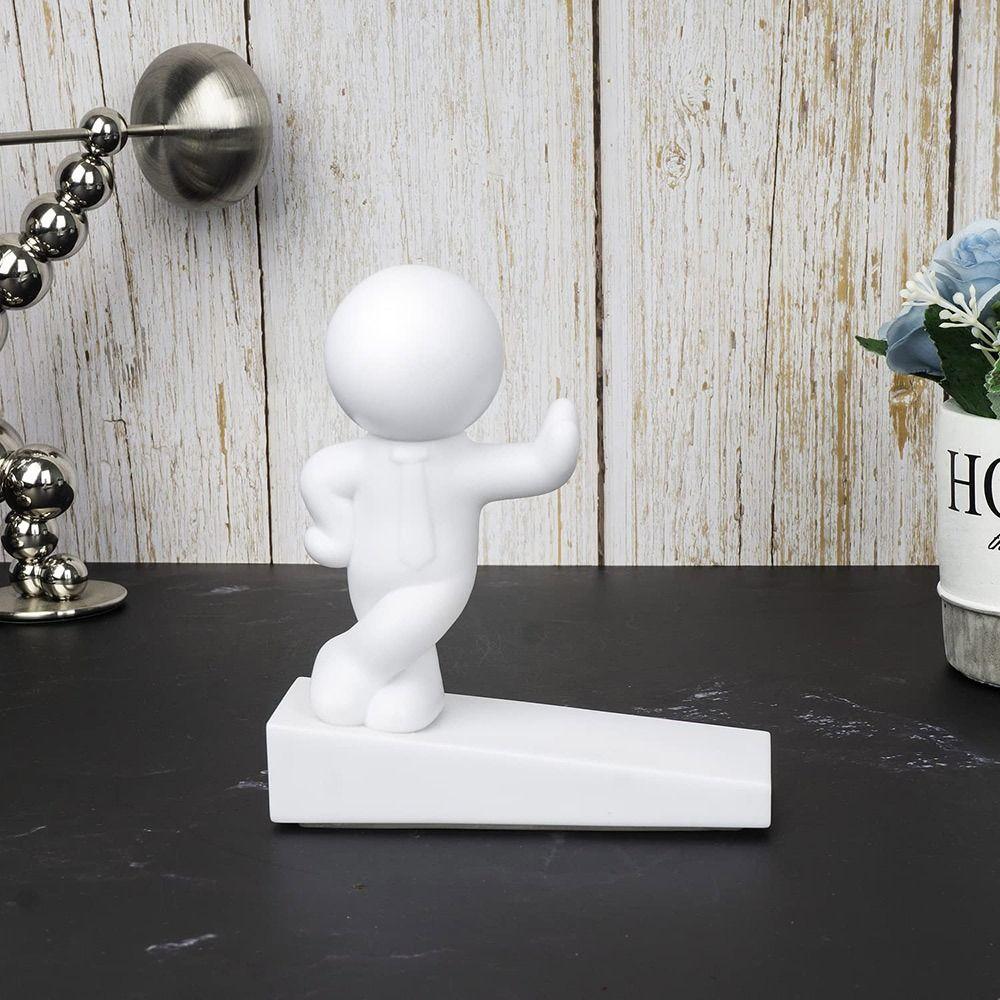 Cartoon Decorative Door Stop Non-slip No Drilling Door Stopper Action Figure Anti Collision Door Bumper for Home&Bedroom