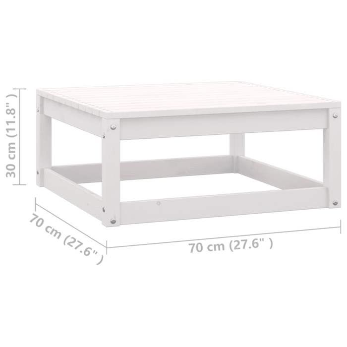VidaXL Lot de 2 Repose-pieds de Jardin avec Coussins, Tabouret de Terrasse, Pouf de Pub, Meuble de Bistrot Patio Extérieur, 3076280