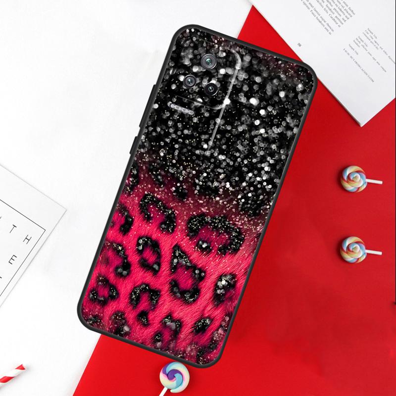 Leopard Print Cover For Xiaomi 15 Ultra 13 14 11T 12T 13T 14T Pro POCO X7 Pro X3 X5 X6 M6 F5 F6 Pro Case