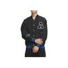 Adidas Originals Trefoil Rifta Bomber Jacket With Letter Embroidery And Striped Color Blocking Men Outerwear Black IU4791