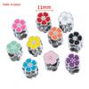 Large Hole Straight Hole Five-petal Flower Space Bead Bead Accessories DIY Handmade Jewelry Bracelet Accessories
