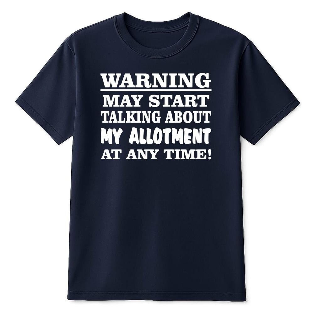 Warning Talk AllotUnisext TShirt Funny Gardener Shirt AllotUnisexteer Gift Grower Top S