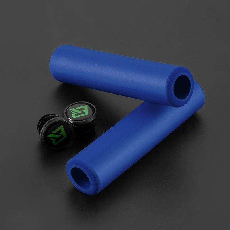 Rockbros Cycling Grips Bicycle Grips Mtb Silicone Sponge Handlebar Grips Bike Grips Mountain Bike Bicycle Handlebars Ultraight