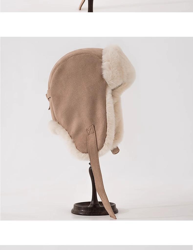 Pălărie Unisex Caldă Lei Feng de Pluș - Protecție Urechi de Iarnă, Rezistentă la Vânt & Îngroșată pentru Vreme Rece