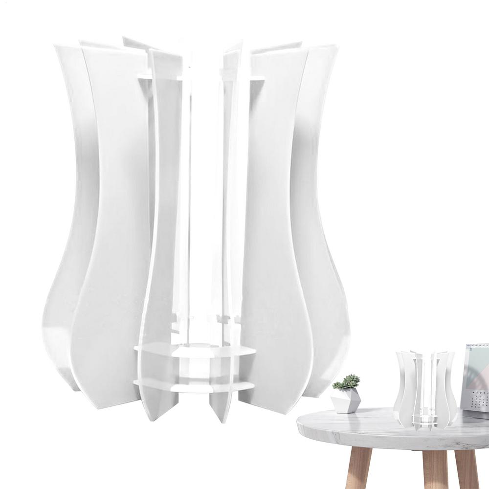 Puzzle Vase Acrylic Vases For Centerpieces Small Desk Decor Fun Bouquet Display Stand For Table Centerpiece Bookshelf Wedding