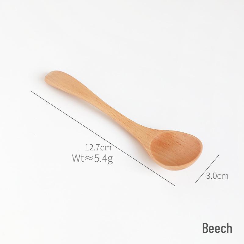 

Japanese Beech Wood Long Handle Spoon for Coffee, Rice, and Soup