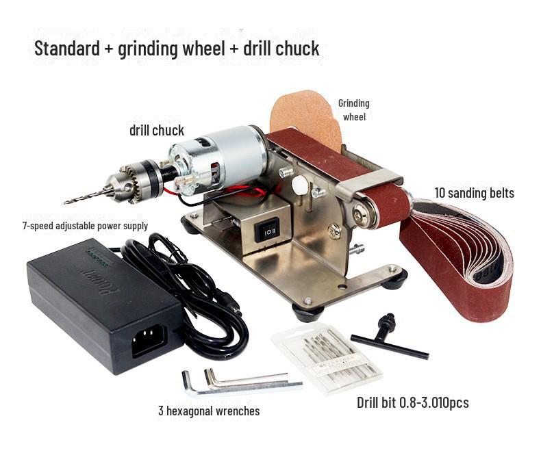 Mini Adjustable Angle Knife Grinder for DIY Sanding and Household Use