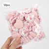 Printed Heart-Shaped Makeup Sponges, for Beauty and Makeup, Mixed Use with BB Cream, Liquid Foundation, and Concealer. Especially Suitable for Coverin
