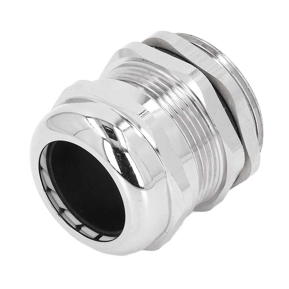 2PCS Waterproof Cable Gland M32 Cord Grip Connectors Durable Wire Connector  Lighting Applications