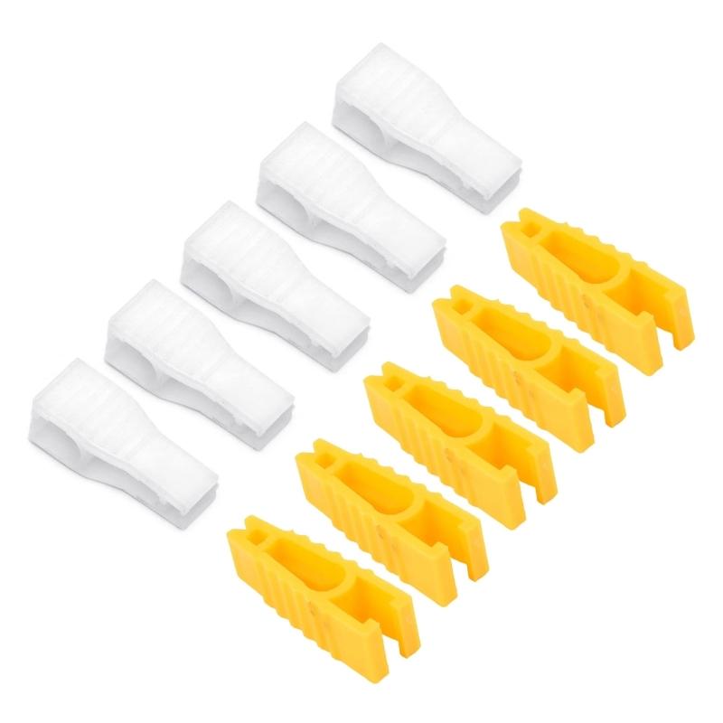 Set Of 5 Auto Fuses Pulling Tool Plastic with Not Slip Grip Vehicle Fuses Remover Hand Tool Plastic for Efficient Use