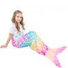 Mermaid Sleeping Bag Universal Soft Mermaid Tail Blanket Beautiful Cozy Rainbow Mermaid Blanket Children's Anti Kick Sleeping Bag