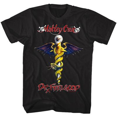 Motley Crue Dr Feel Good Pánské tričko Obal alba rockové kapely Koncert Heavy Metal
