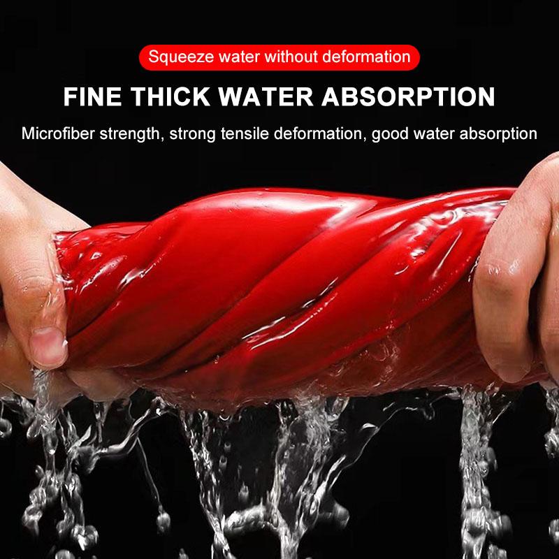 Plush Car Cleaning Towel Wipe Dry Cloth Absorb No Shed Lint Car Tools For Lexus CT ES LS GS IS HS LF-30 NX RX UX GX LX LM LC RC RCF SC LFA LF-C2 LF-FC