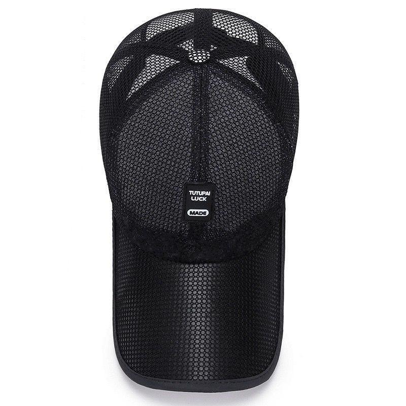 Ladies' Summer Breathable Mesh Duckbill Cap Fashionable and Casual Versatile Baseball Cap Men's Sunshade Mesh Cap